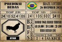 Prediksi Brazil Lottery Hari Ini 26 Desember 2021