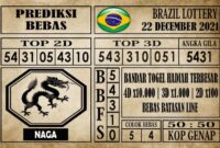 Prediksi Brazil Lottery Hari Ini 22 Desember 2021