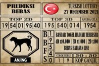 Prediksi Turkish Lottery Hari Ini 27 Desember 2021